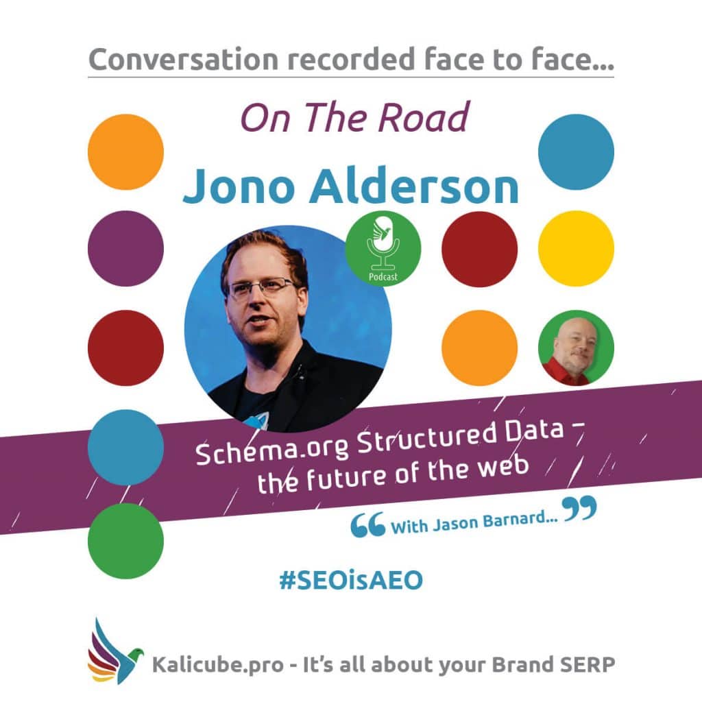 Jono Alderson #SEOisAEO OnTheRoad