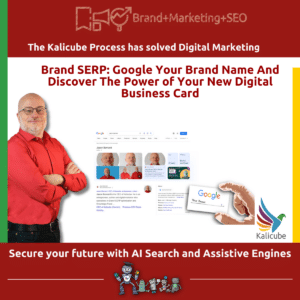 Featured image for "Brand SERP: Google Your Brand Name And Discover The Power of Your New Digital Business Card" article