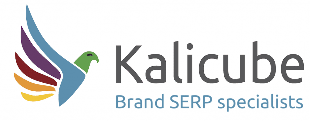 Kalicube logo with Slogan