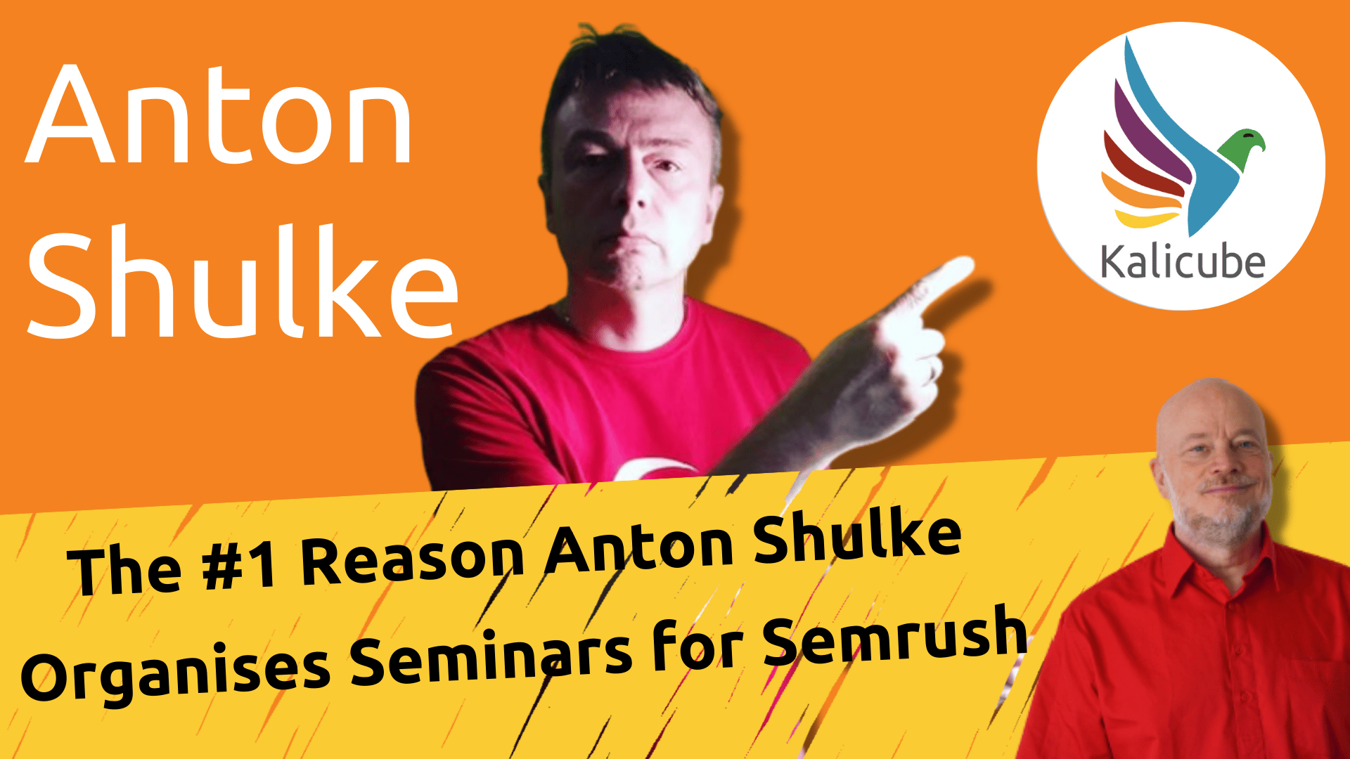 Thumbnail for Why Anton Shulke Organizes Webinars for Semrush - Kalicube Knowledge Nuggets.