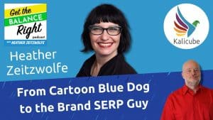 Thumbnail for How the Brand SERP Guy Came to Be (The Career Story of Jason Barnard) With Heather Zeitzwolfe - Kalicube Knowledge Nuggets.