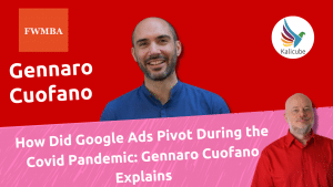 Thumbnail for Discover How Google Ads Boosted Its Revenue amid COVID 19 Pandemic with Gennaro Cuofano - Kalicube Knowledge Nuggets.