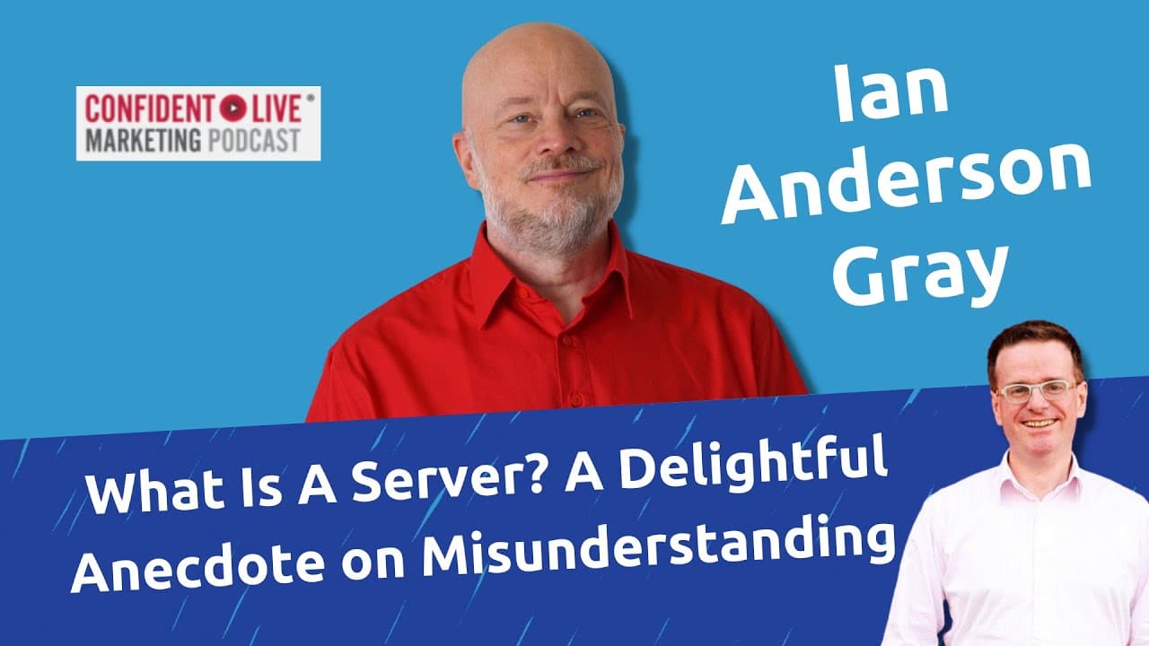 Thumbnail for A Hilarious Anecdote on Misunderstanding about “Server” with Jason Barnard - Kalicube Knowledge Nuggets