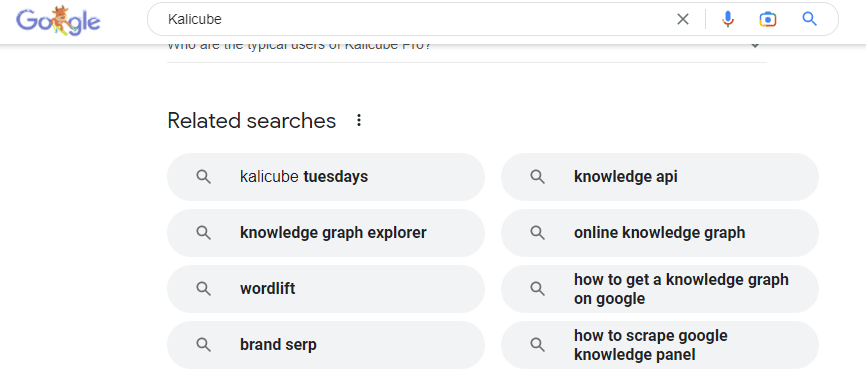 Related Searches in SEO