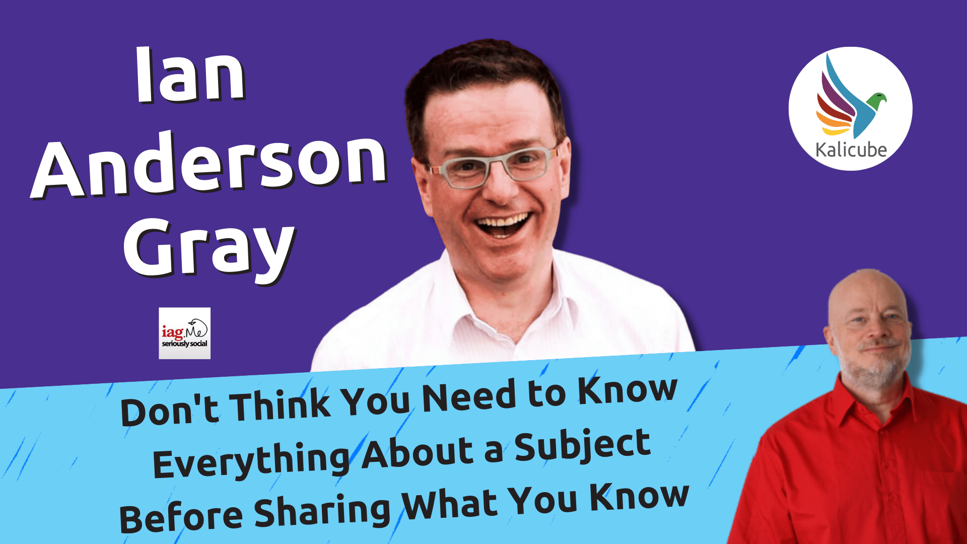 Don't Think You Need to Know Everything About a Subject Before Sharing What You Know