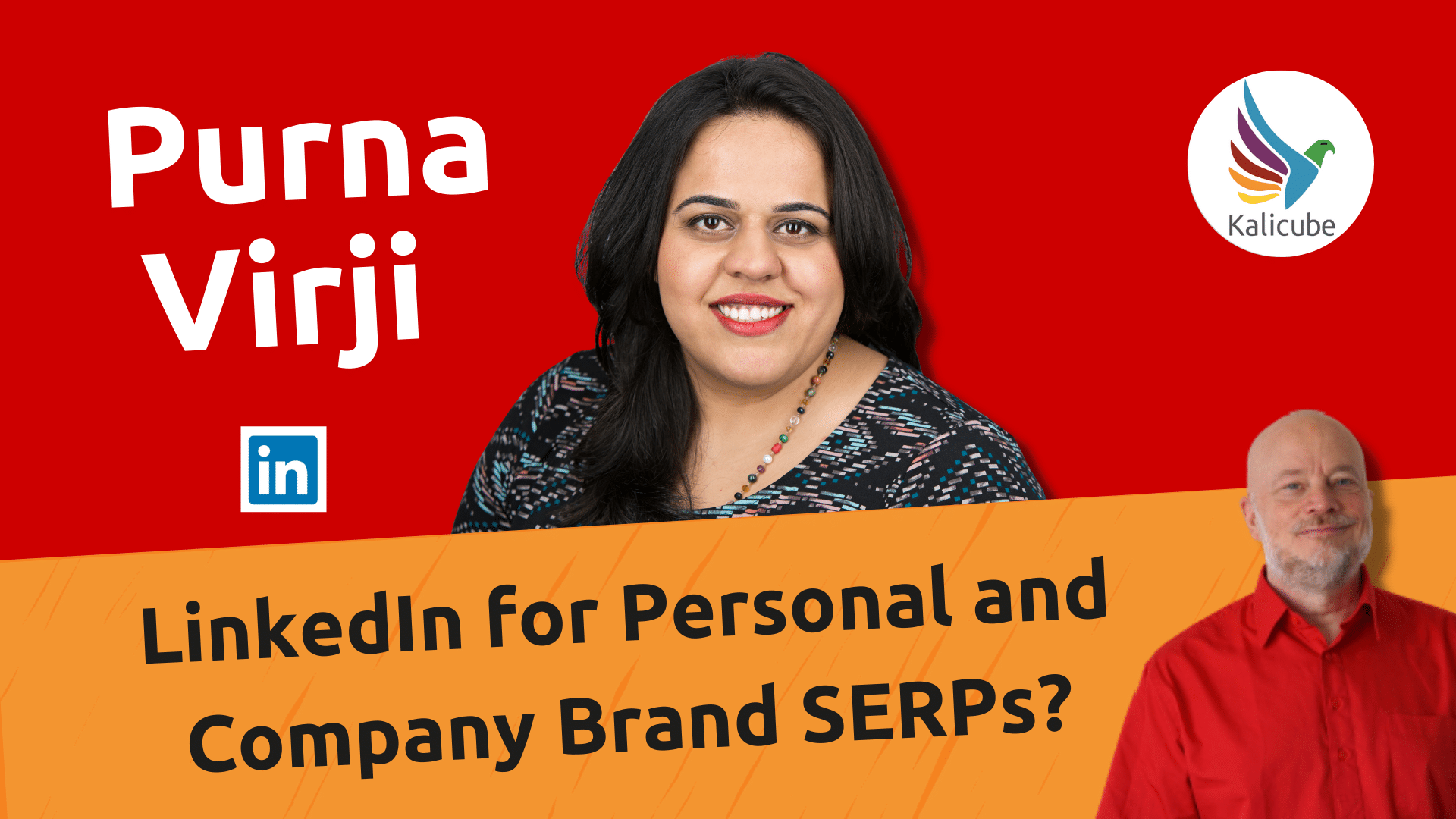 LinkedIn for Personal and Company Brand SERPs