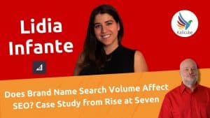 Poster for: Does Brand Name Search Volume Affect SEO? Case Study from Rise at Seven