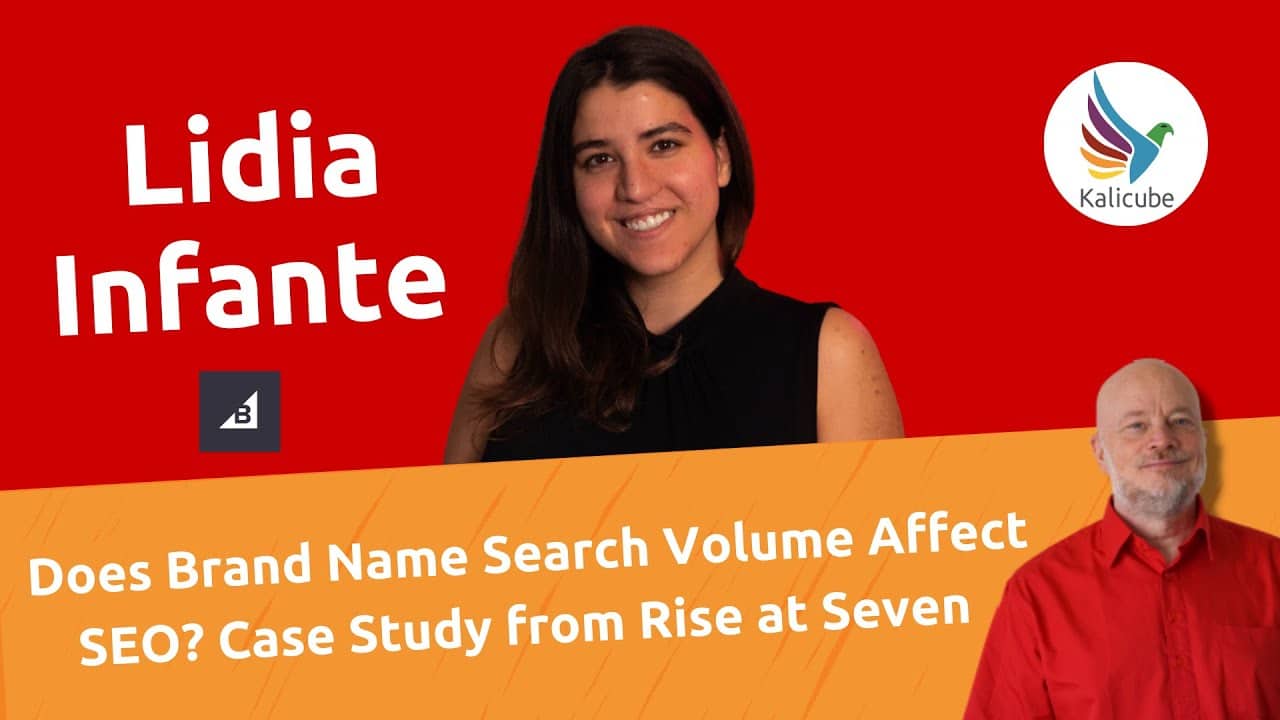 Poster for: Does Brand Name Search Volume Affect SEO? Case Study from Rise at Seven