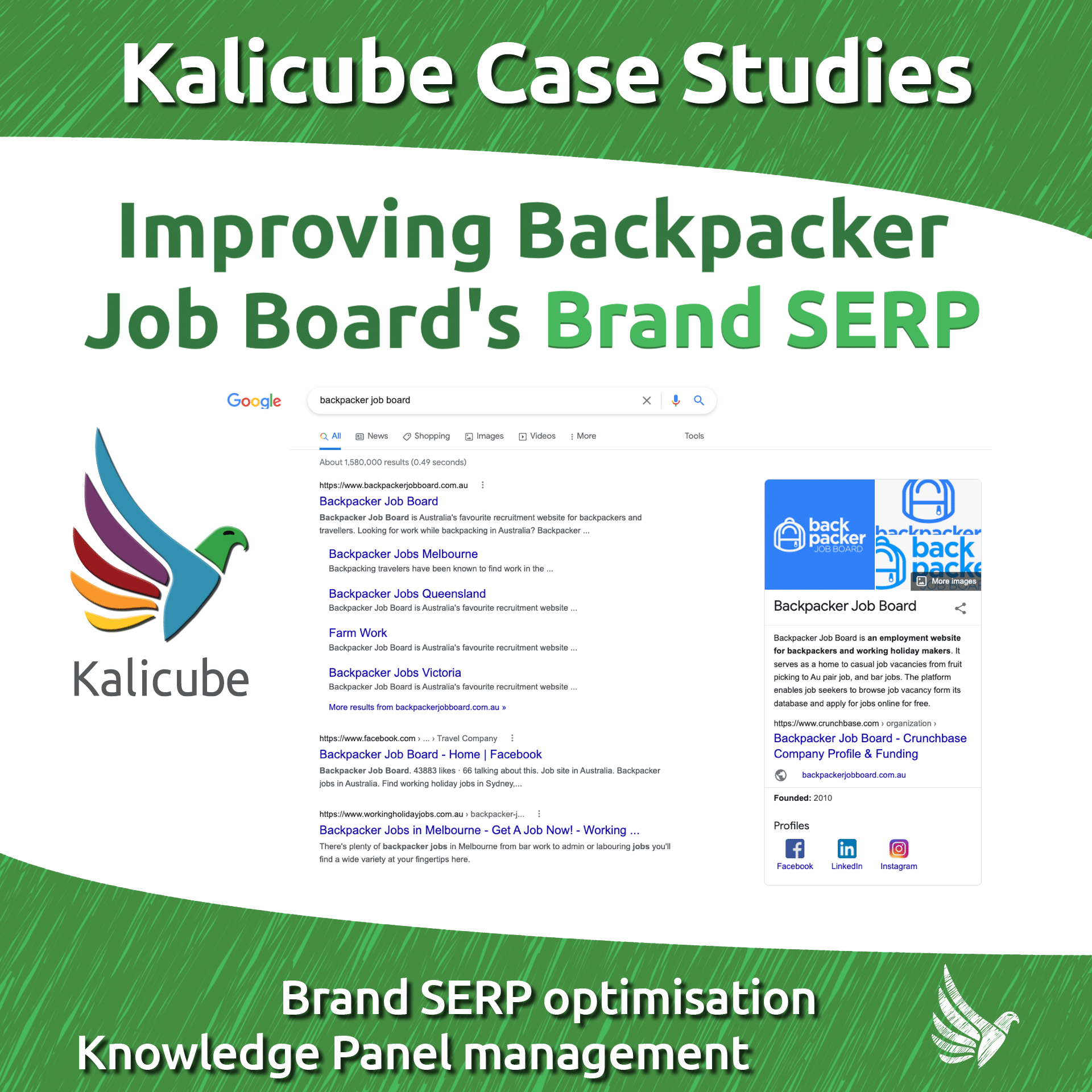 Featured Image: Improving Backpacker Job Boards Brand SERP