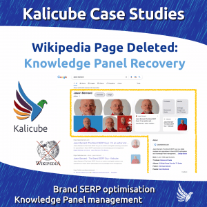 Wikipedia Page Deleted - New Knowledge Panel