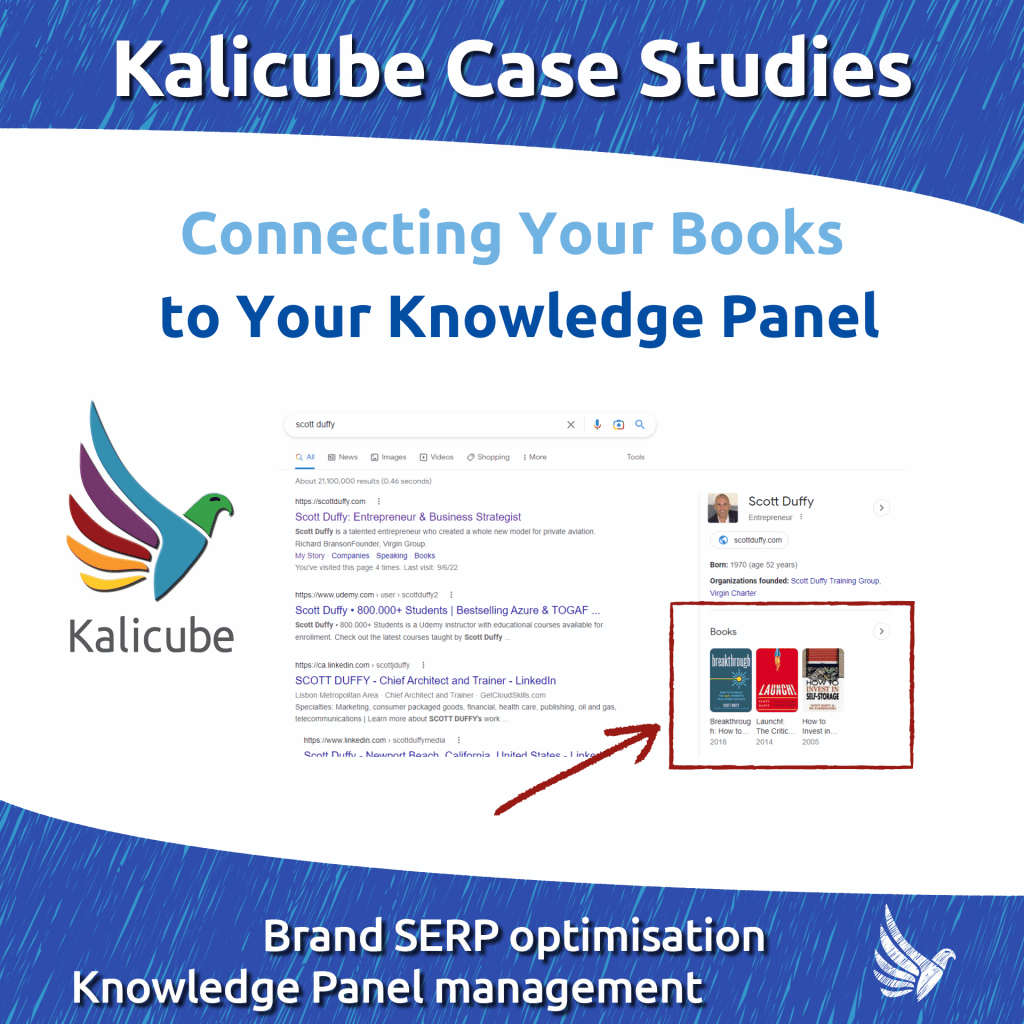 Maximize Your Reach How to Connect Your Books to Your Knowledge Panel