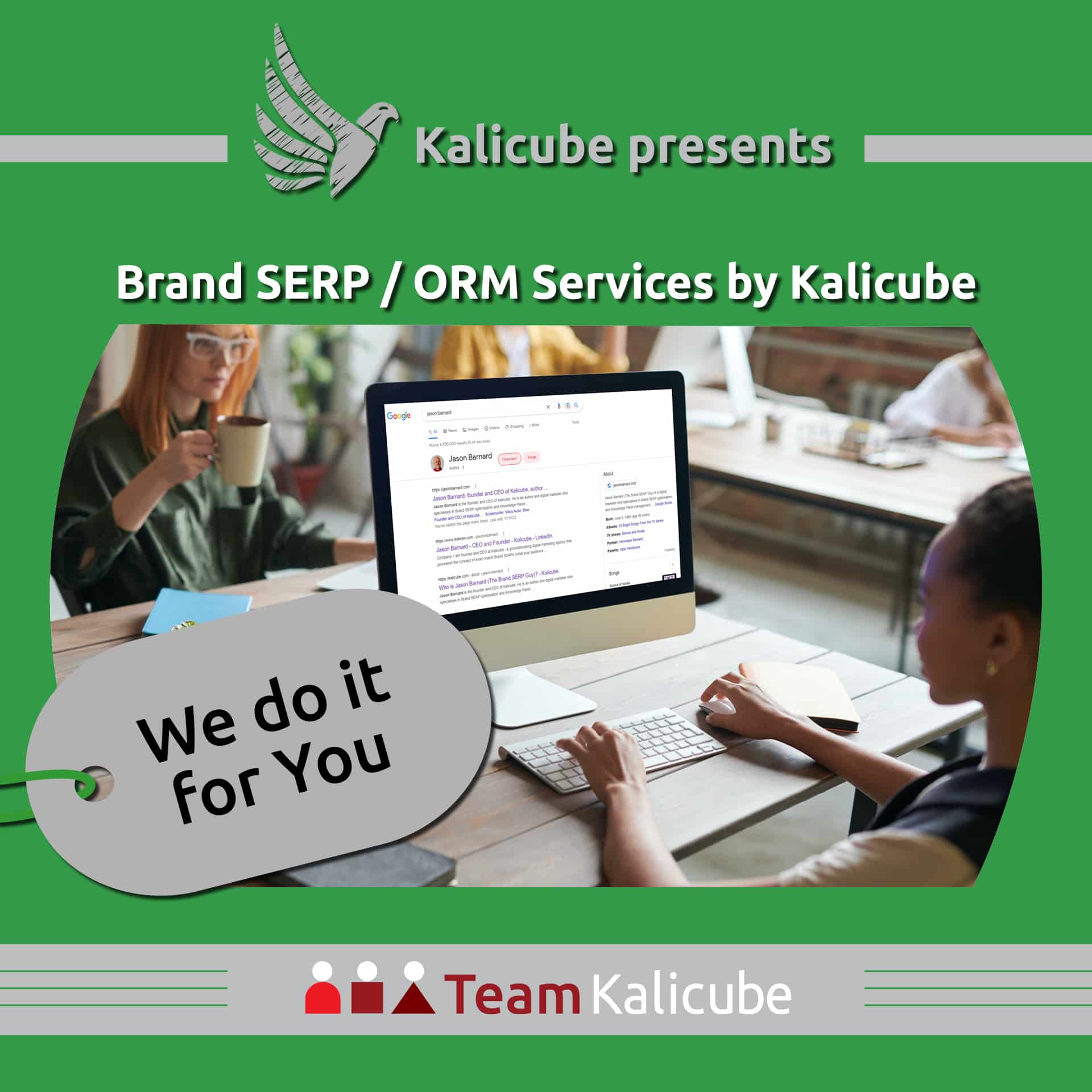 Brand SERP / ORM Services by Kalicube