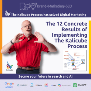 Featured image for "The 12 Concrete Results of Implmenting the Kalicube Process" article