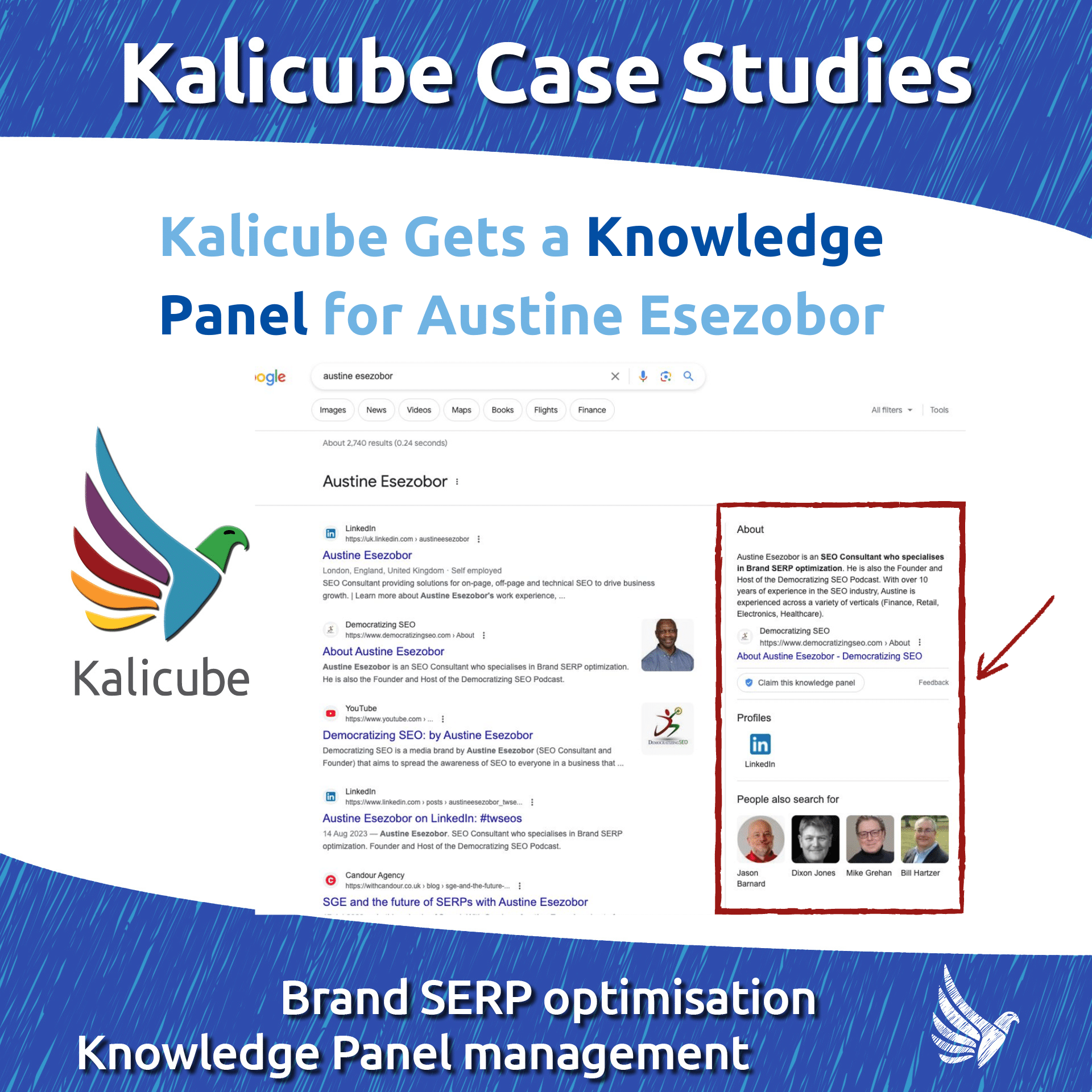 Kalicube Gets a Knowledge Panel For Austine Esezobor