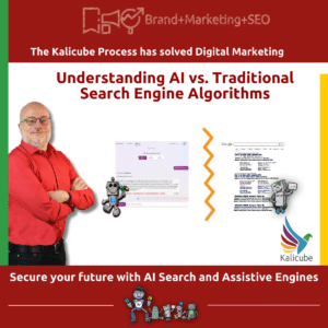 Featured image for "Understanding AI vs. Traditional Search Engine Algorithms: Insights from Mr. Bingbot Fabrice Canel" article