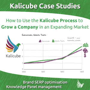 Featured image for "How to Use the Kalicube Process to Grow a Company in an Expanding Market" case study