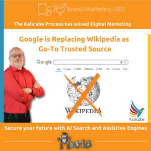 Featured image for the "Google is Replacing Wikipedia as the Go-To- Source" article