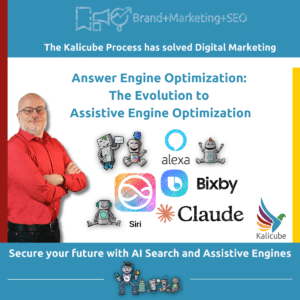 Featured image for the article " Answer Engine Optimization: The Evolution to Assistive Engine Optimization"