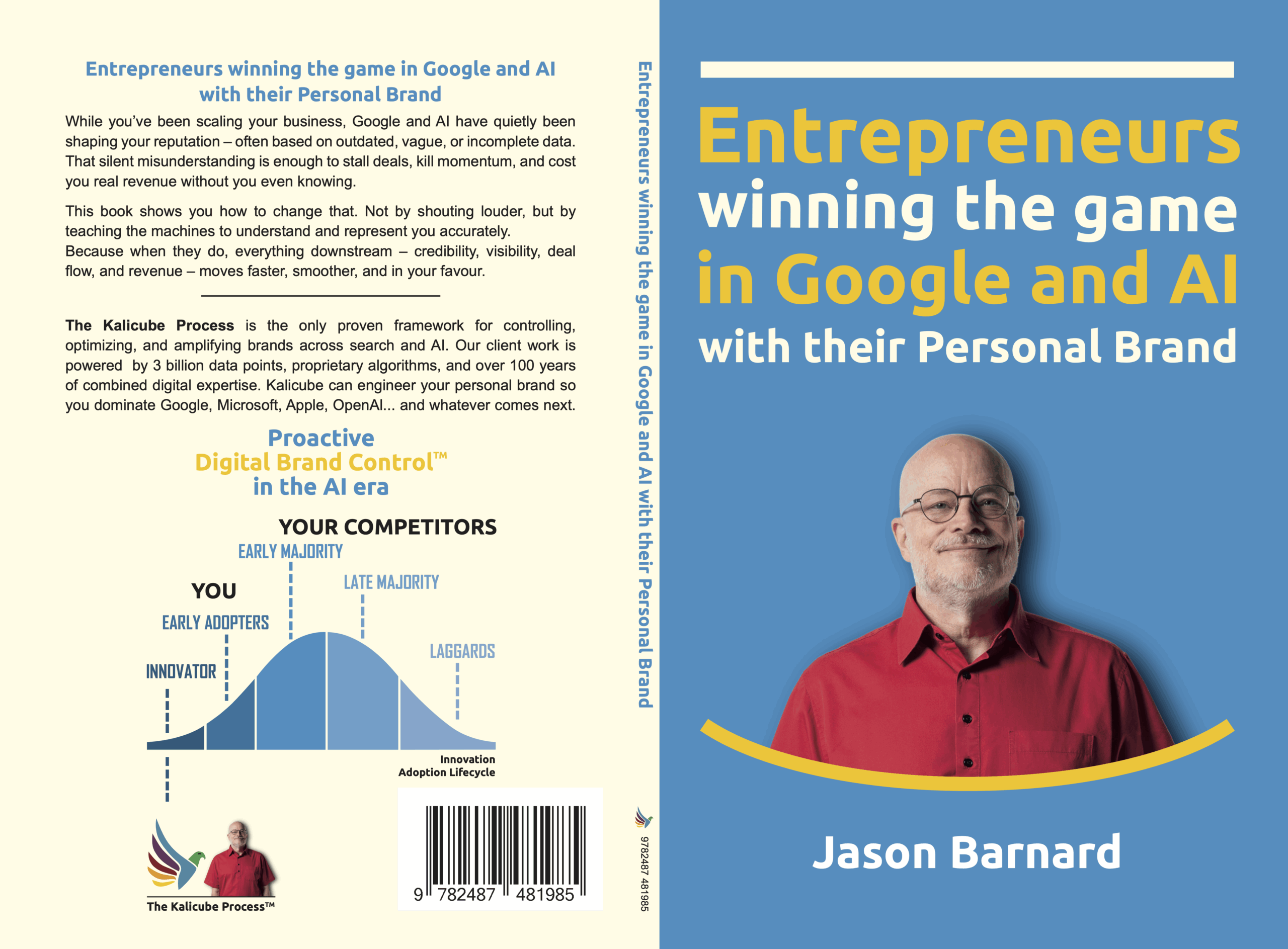 Entrepreneurs winning the game in Google and AI with their Personal Brand (boo, cover)