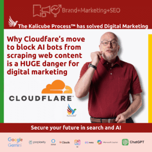 Featured image : Cloudflare's move to block AI bots from scraping web content - why that is a HUGE danger for digital marketing