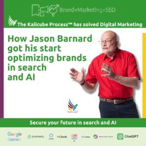 Featured image for the article "How Jason Barnard Got His Start Optimizing Brands in Search and AI"