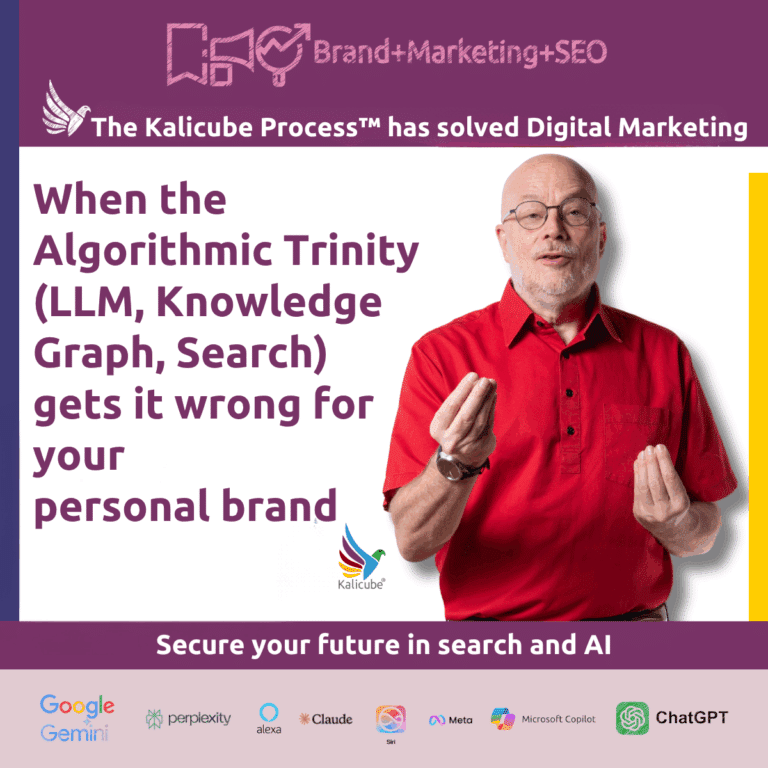 Featured image for the article "When the Algorithmic Trinity Gets It Wrong for Your Personal Brand"