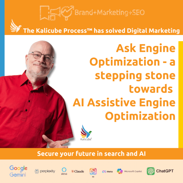 Ask Engine Optimization- a setpping stone towards AI Assitive ENgine Optimization