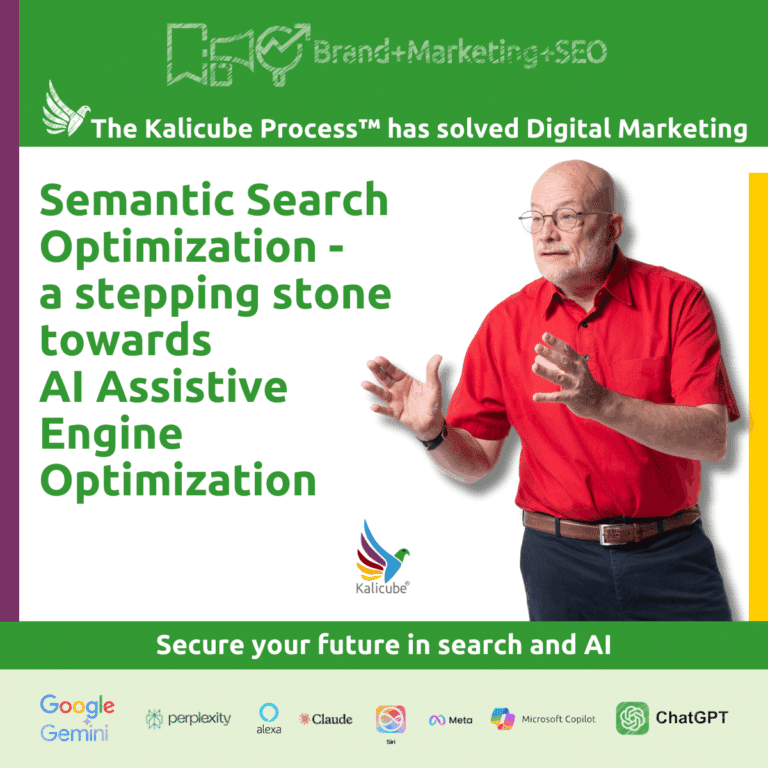 Semantic Search Optimization - a stepping stone towards AI Assistive Engine Optimization